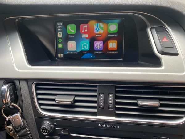 Drahtloses CarPlay für Audi A3 A4 A5 S5 A6 S6 A7 A8 Q3 Q5 Q7 MMI 3G + Multimedia-Schnittstelle CarPlay & Android Auto Retrofit Kit AirPlay Mirror Link.